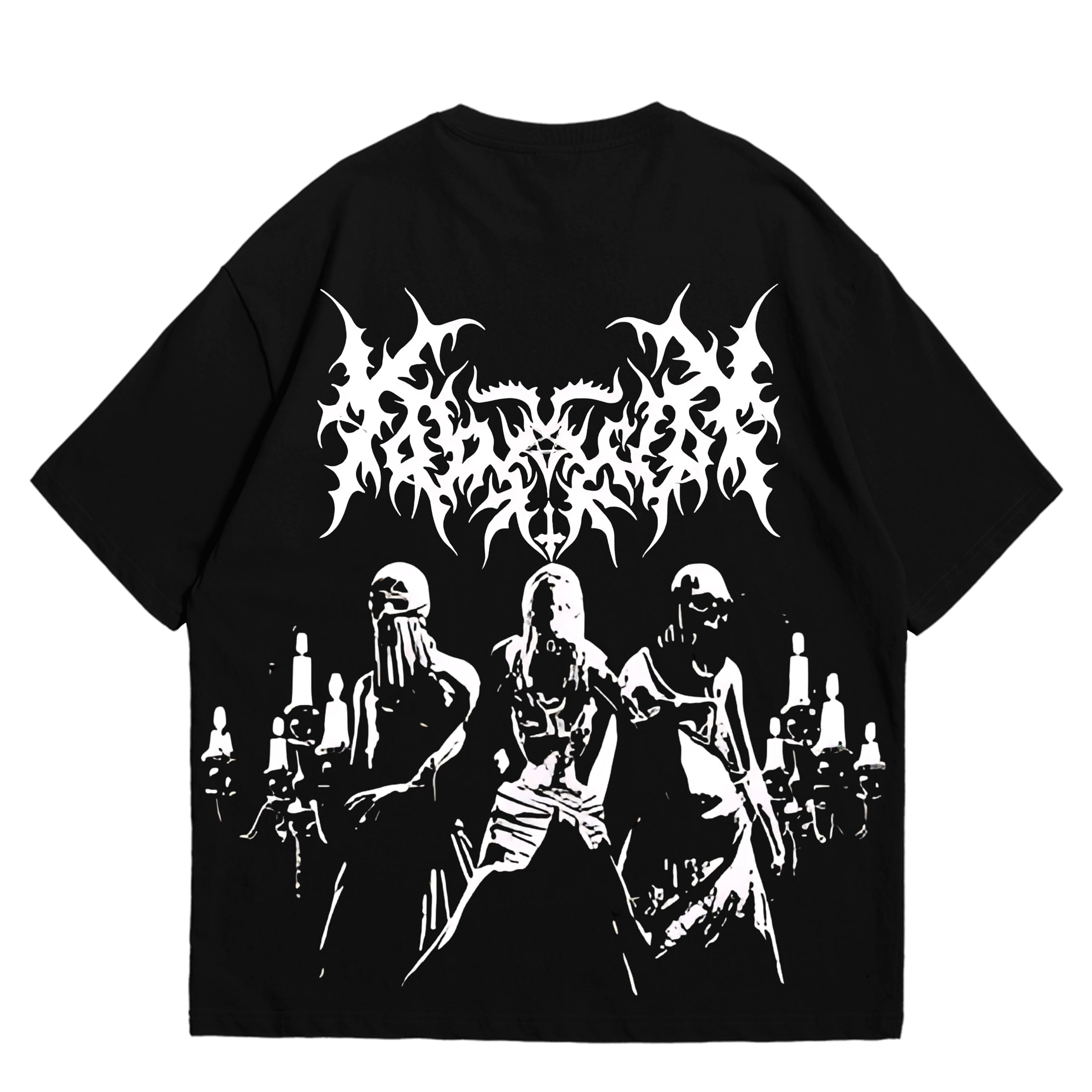 Sinful Decade – A“Those Who Stand in Silence” Dark Ritual Street Tee
