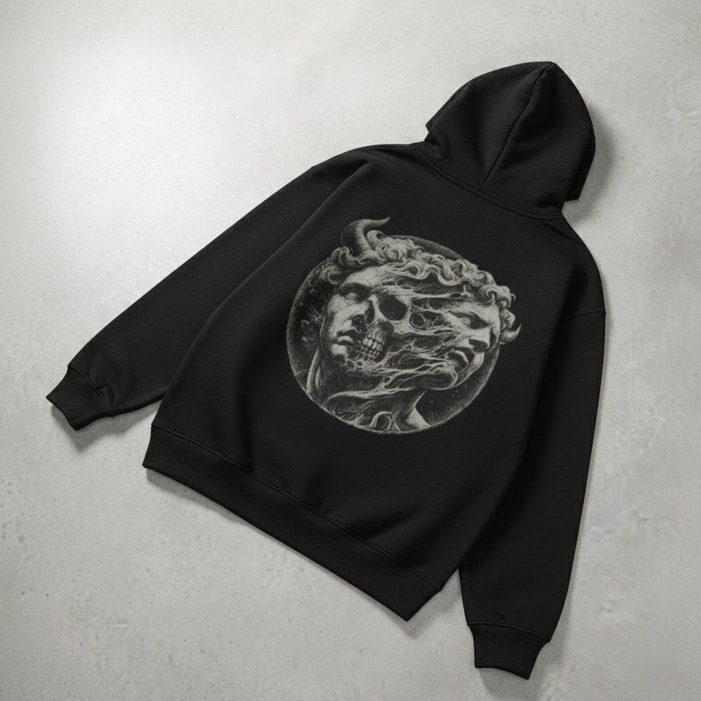 FRACTURED IDENTITY — Oversized Hoodie