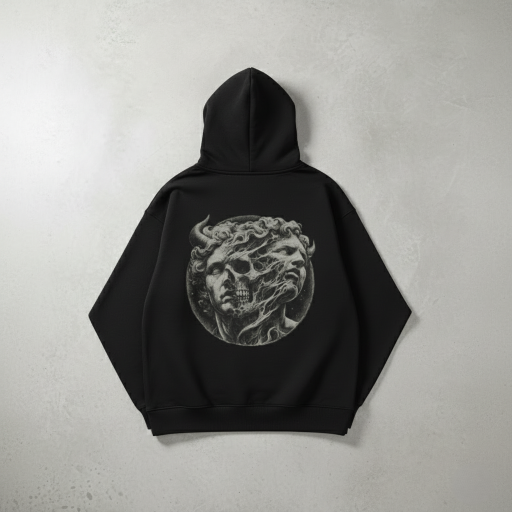 FRACTURED IDENTITY — Oversized Hoodie