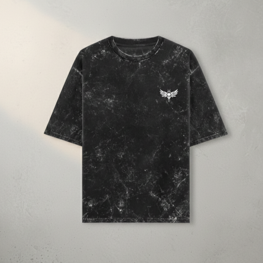 INNER COLLAPSE — Acid Washed Oversized Tee